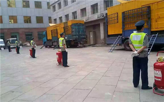 东升镇租赁发电机案例