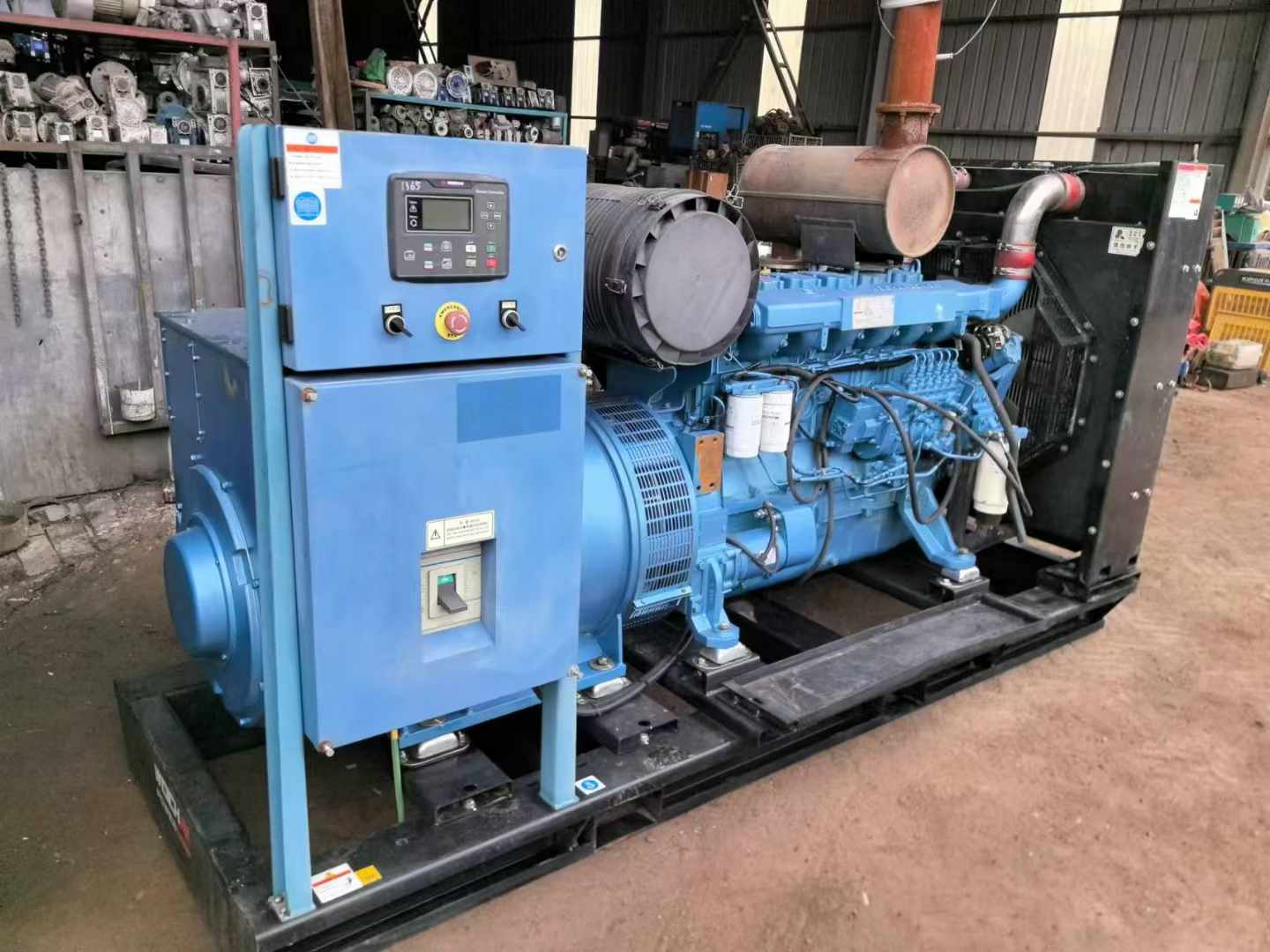 东升镇500kW 柴油发电机组可带动设备功率的计算公式是什么？