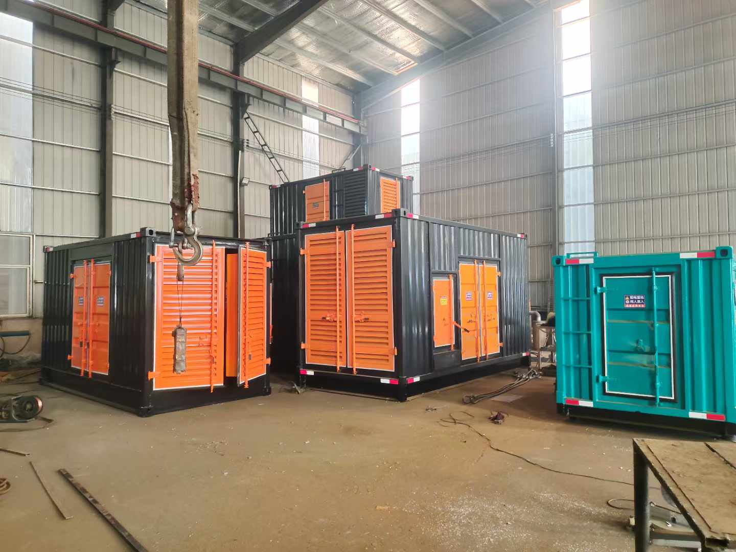 东升镇500kw柴油发电机组可以带动多少功率设备？